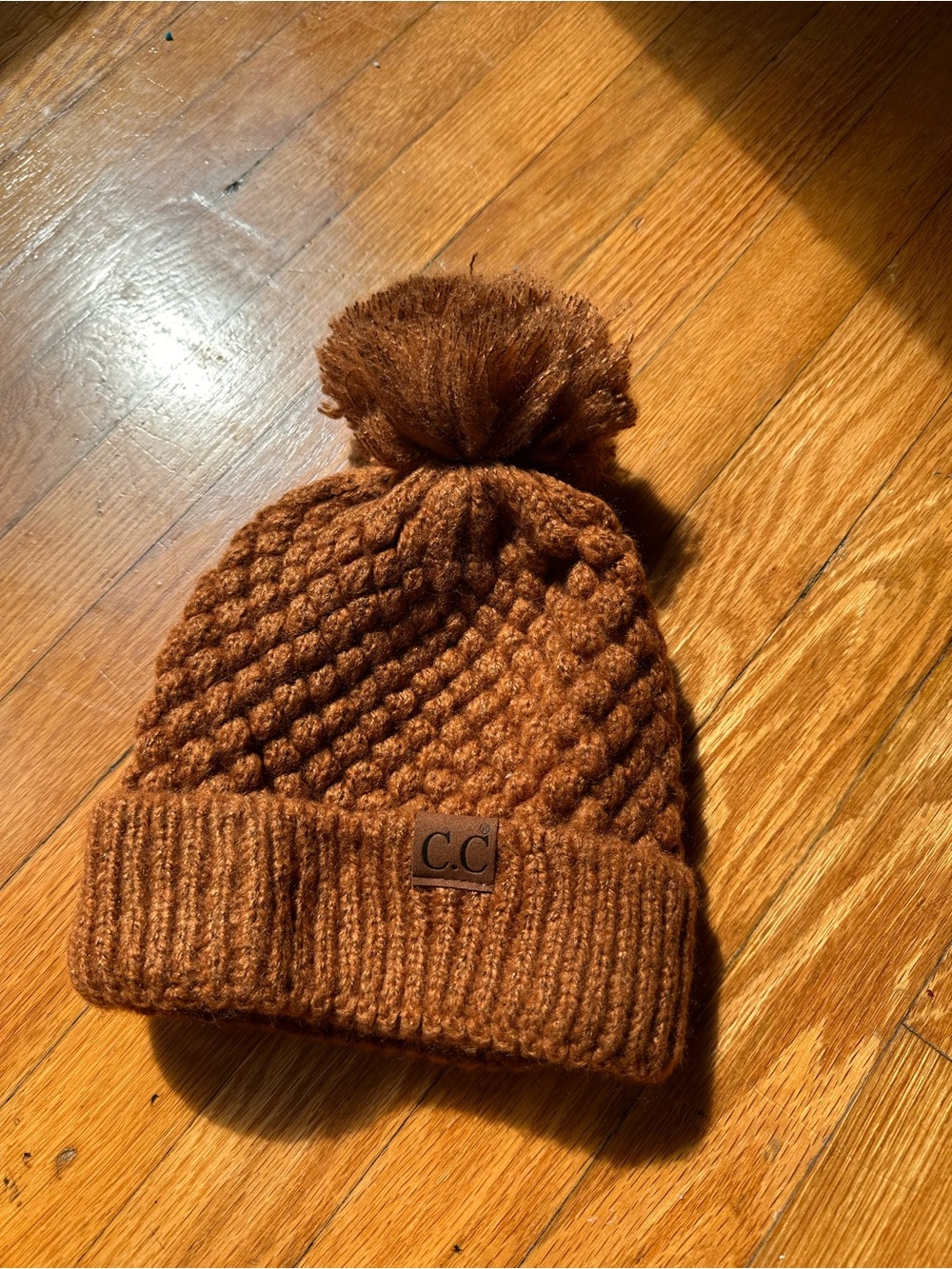 C.C Pom Beanie - Brown